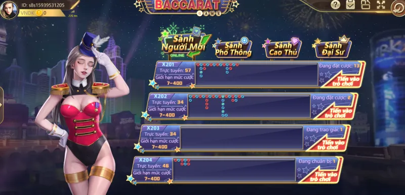 game bài Baccarat Jun88