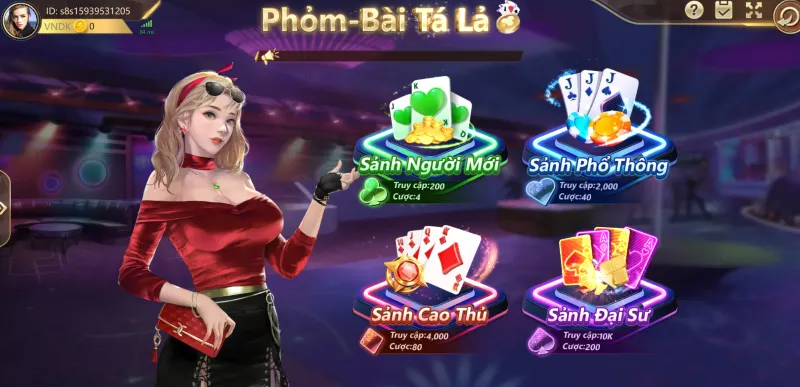 Phỏm - Tá lả Jun88